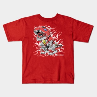 Lil Tyrannosaurus Dinozord Kids T-Shirt